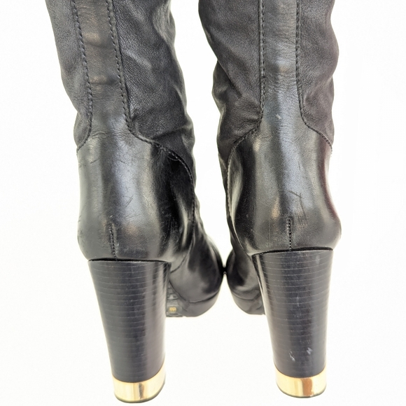 🩶TORY BURCH WOMEN'S LEATHER BOOTS - Picture 3 of 10